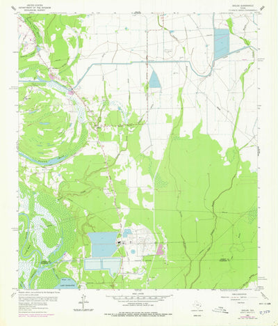United States Geological Survey Shiloh, TX (1961, 24000-Scale) digital map