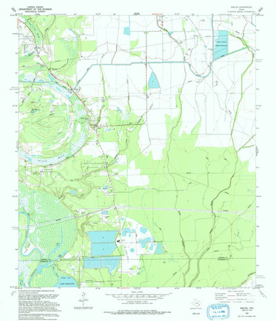 United States Geological Survey Shiloh, TX (1993, 24000-Scale) digital map