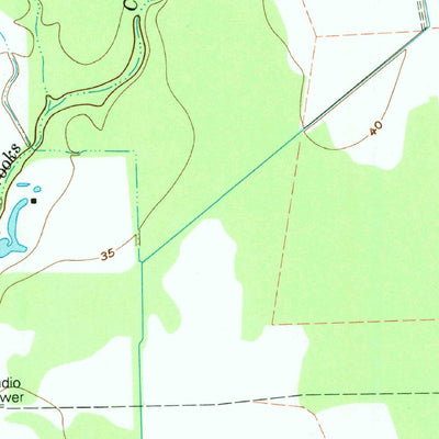 United States Geological Survey Shiloh, TX (1993, 24000-Scale) digital map