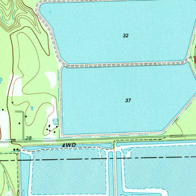 United States Geological Survey Shiloh, TX (1993, 24000-Scale) digital map