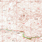 United States Geological Survey Shimmins Lake, NE (1950, 62500-Scale) digital map