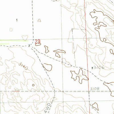 United States Geological Survey Shimmins Lake NE, NE (1985, 24000-Scale) digital map