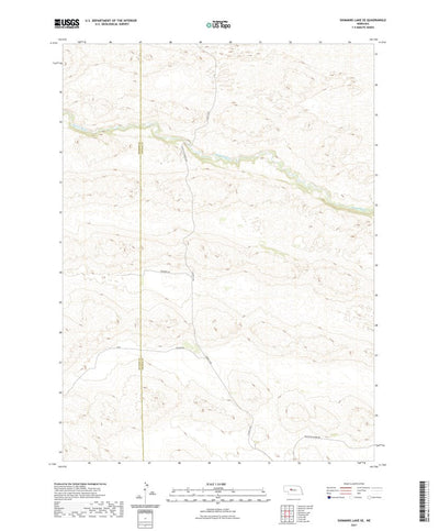United States Geological Survey Shimmins Lake SE, NE (2021, 24000-Scale) digital map