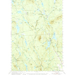 United States Geological Survey Shin Pond, ME (1954, 62500-Scale) digital map