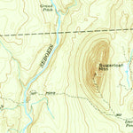 United States Geological Survey Shin Pond, ME (1954, 62500-Scale) digital map