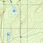 United States Geological Survey Shin Pond, ME (1986, 24000-Scale) digital map