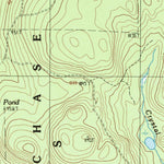 United States Geological Survey Shin Pond, ME (1986, 24000-Scale) digital map