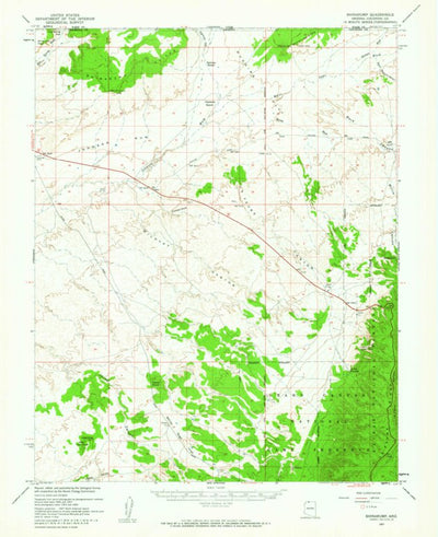 United States Geological Survey Shinarump, AZ (1957, 62500-Scale) digital map