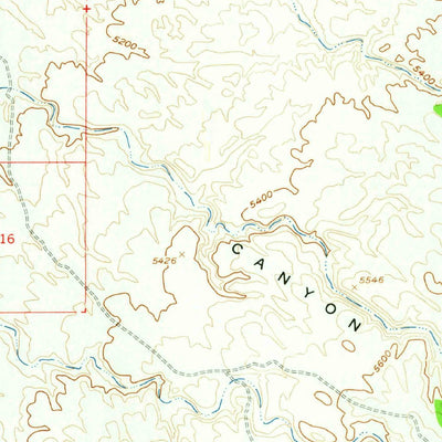 United States Geological Survey Shinarump, AZ (1957, 62500-Scale) digital map