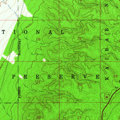 United States Geological Survey Shinarump, AZ (1957, 62500-Scale) digital map