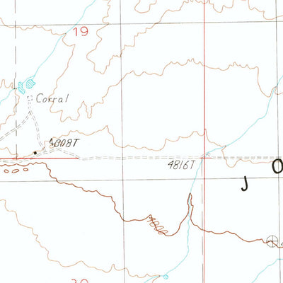 United States Geological Survey Shinarump Point, AZ (1988, 24000-Scale) digital map