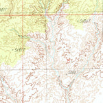 United States Geological Survey Shinarump Point, AZ (1988, 24000-Scale) digital map