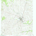 United States Geological Survey Shiner, TX (1965, 24000-Scale) digital map