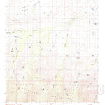 United States Geological Survey Shingle Mill Mountain, AZ (1985, 24000-Scale) digital map