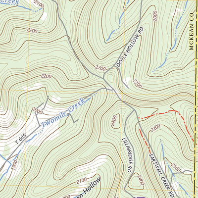 United States Geological Survey Shinglehouse, PA (2023, 24000-Scale) digital map