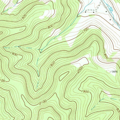 United States Geological Survey Shinglehouse, PA-NY (1969, 24000-Scale) digital map