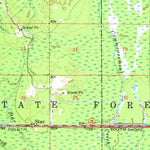 United States Geological Survey Shingleton, MI (1958, 62500-Scale) digital map