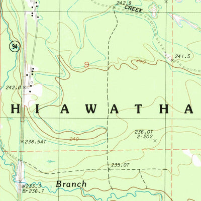 United States Geological Survey Shingleton, MI (1983, 25000-Scale) digital map
