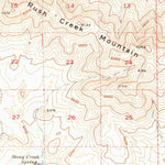 United States Geological Survey Shinn Mountain, CA (1954, 62500-Scale) digital map