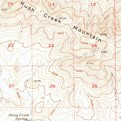 United States Geological Survey Shinn Mountain, CA (1954, 62500-Scale) digital map