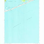 United States Geological Survey Shinnecock Inlet, NY (1955, 24000-Scale) digital map