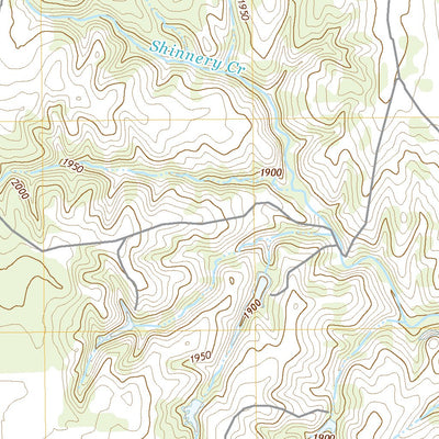 United States Geological Survey Shinnery Creek, TX (2022, 24000-Scale) digital map