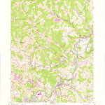 United States Geological Survey Shinnston, WV (1960, 24000-Scale) digital map