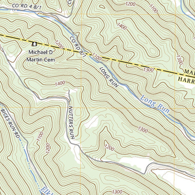 United States Geological Survey Shinnston, WV (2023, 24000-Scale) digital map