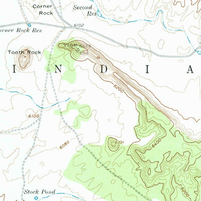 United States Geological Survey Shinumo Altar, AZ (1954, 62500-Scale) digital map