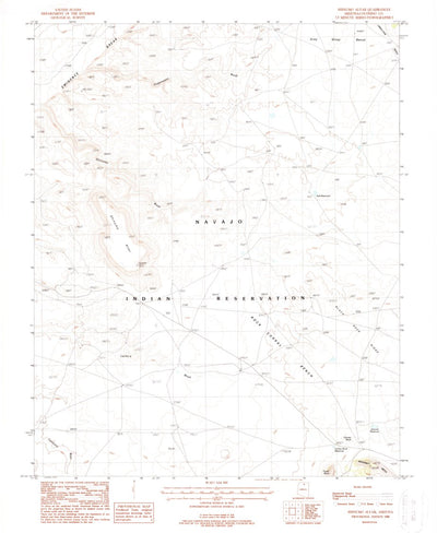 United States Geological Survey Shinumo Altar, AZ (1988, 24000-Scale) digital map