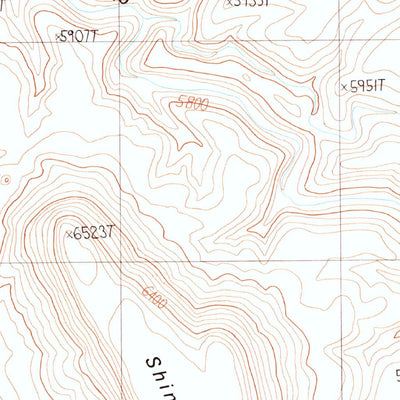 United States Geological Survey Shinumo Altar, AZ (1988, 24000-Scale) digital map