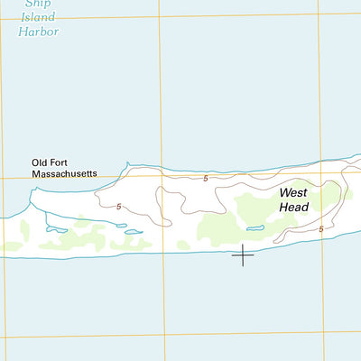 United States Geological Survey Ship Island, MS (2012, 24000-Scale) digital map