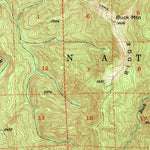 United States Geological Survey Ship Mountain, CA (1952, 62500-Scale) digital map