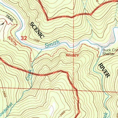 United States Geological Survey Ship Mountain, CA (1997, 24000-Scale) digital map