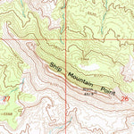 United States Geological Survey Ship Mountain Point, UT (1968, 24000-Scale) digital map
