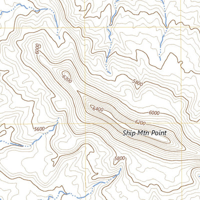 United States Geological Survey Ship Mountain Point, UT (2023, 24000-Scale) digital map