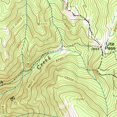 United States Geological Survey Shipman Mountain, CO (1955, 24000-Scale) digital map