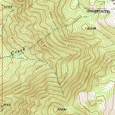 United States Geological Survey Shipman Mountain, CO (1955, 24000-Scale) digital map