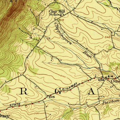 United States Geological Survey Shippensburg, PA (1923, 62500-Scale) digital map
