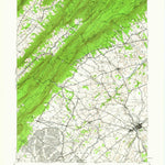 United States Geological Survey Shippensburg, PA (1943, 62500-Scale) digital map