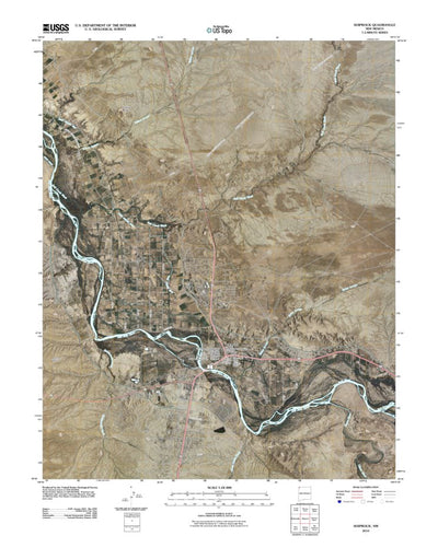 United States Geological Survey Shiprock, NM (2010, 24000-Scale) digital map