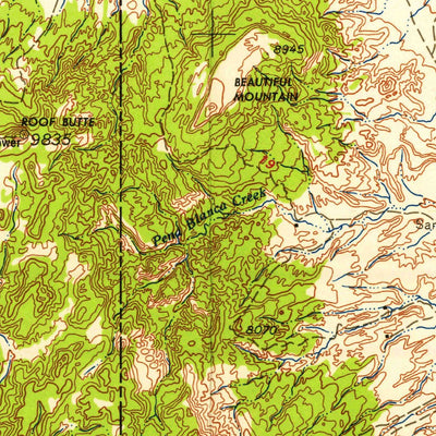 United States Geological Survey Shiprock, NM-AZ-UT-CO (1958, 250000-Scale) digital map