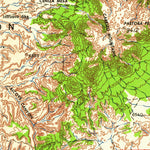 United States Geological Survey Shiprock, NM-AZ-UT-CO (1959, 250000-Scale) digital map