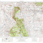 United States Geological Survey Shiprock, NM-AZ-UT-CO (V1, 1954) digital map