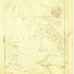 United States Geological Survey Shiprock W, NM-AZ-UT-CO (1892, 250000-Scale) digital map