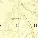 United States Geological Survey Shiprock W, NM-AZ-UT-CO (1892, 250000-Scale) digital map