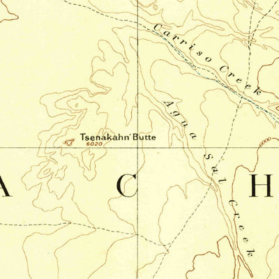 United States Geological Survey Shiprock W, NM-AZ-UT-CO (1892, 250000-Scale) digital map