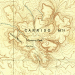 United States Geological Survey Shiprock W, NM-AZ-UT-CO (1892, 250000-Scale) digital map