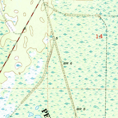 United States Geological Survey Shired Island, FL (1955, 24000-Scale) digital map