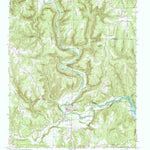 United States Geological Survey Shirley, AR (1973, 24000-Scale) digital map